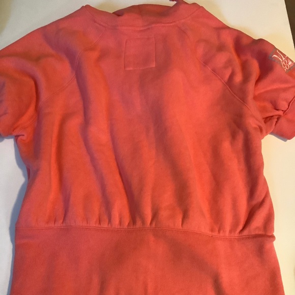 Old Navy Salmon Coral Crop Hoodie Plus Size 2X - Picture 6 of 8